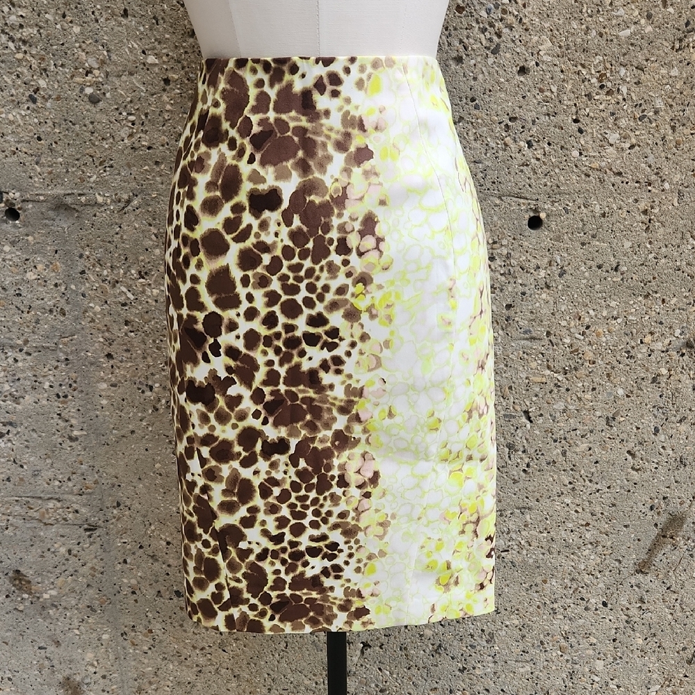 Tahari Colourful Pencil Skirt